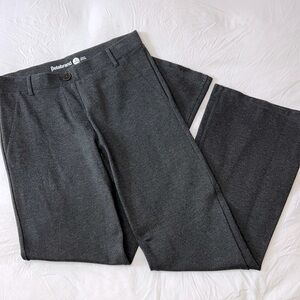 Betabrand Dress Pant Yoga Pant Bootcut Size Small Petite Dark Grey